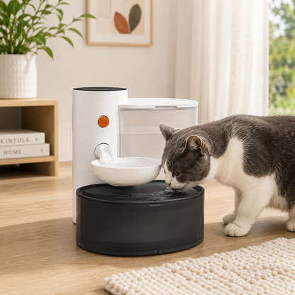 Smart Wireless Fountain – 3L Automatic Water Dispenser for Cats & Small Pets