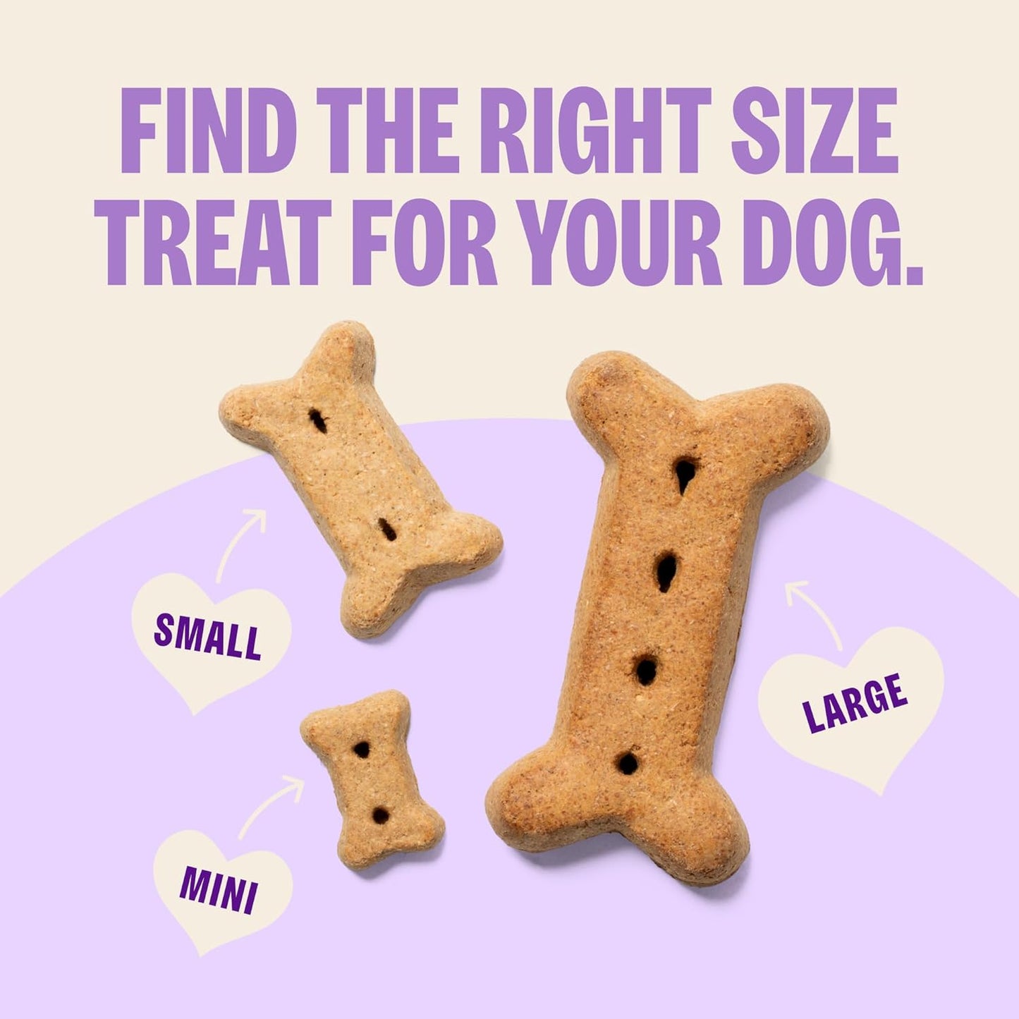 Wellness  Classic P-Nuttier Dog Biscuits, Natural Training Treats, Peanut Butter Flavor, Large Size, 6 Lb Box