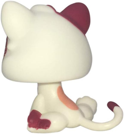 Custom-Made Baby Kitty Pet Shop Toy Short Hair Cat Mini Bobble Head Animal Figure 1 Inch Kitten