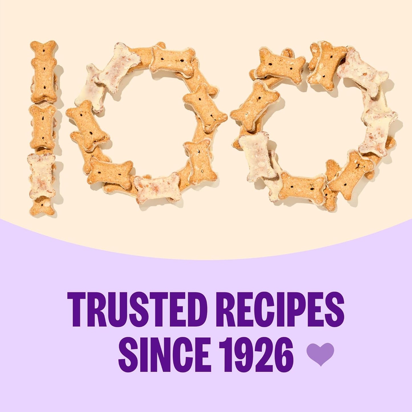 Wellness  Classic P-Nuttier Dog Biscuits, Natural Training Treats, Peanut Butter Flavor, Large Size, 6 Lb Box