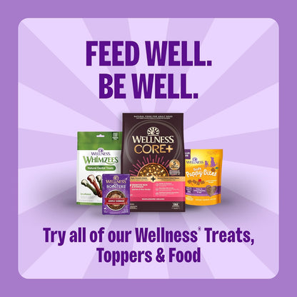 Wellness  Classic P-Nuttier Dog Biscuits, Natural Training Treats, Peanut Butter Flavor, Large Size, 6 Lb Box